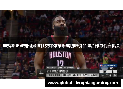 詹姆斯哈登如何通过社交媒体策略成功吸引品牌合作与代言机会